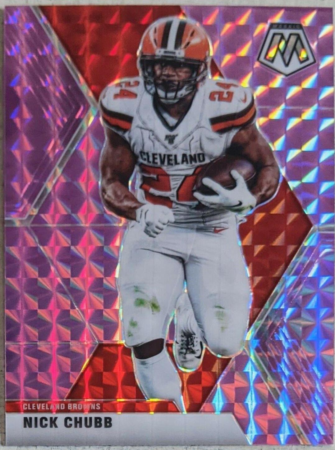 Nick Chubb [Purple Mosaic] #53