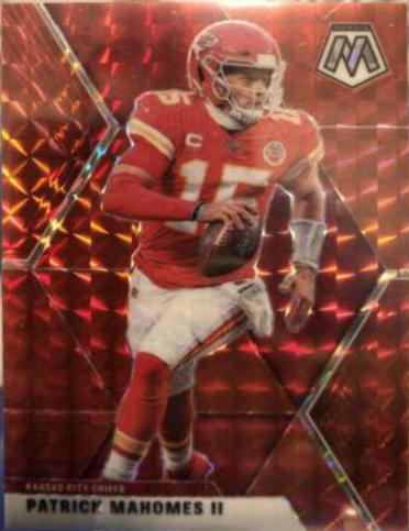 Patrick Mahomes II [Red Mosaic] #1