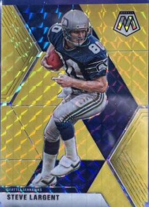 Steve Largent [Gold Fluorescent] #182