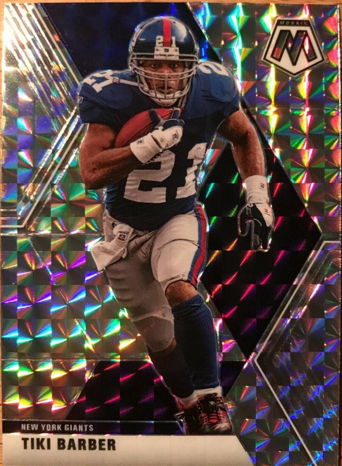 Tiki Barber [Silver Prizm] #153