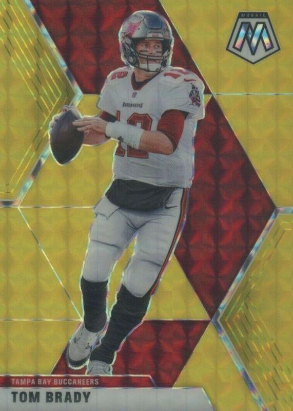 Tom Brady [Gold Fluorescent] #135