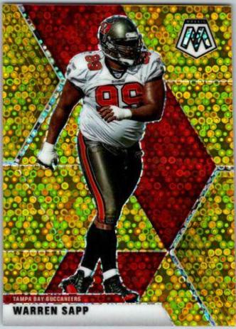 Warren Sapp [Gold Mosaic] #189