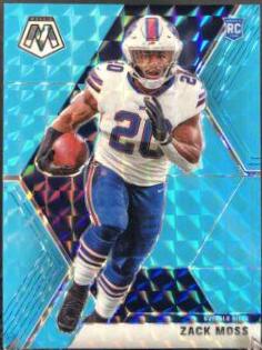 Zack Moss [Blue Fluorescent] #231
