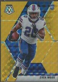Zack Moss [Gold Fluorescent] #231