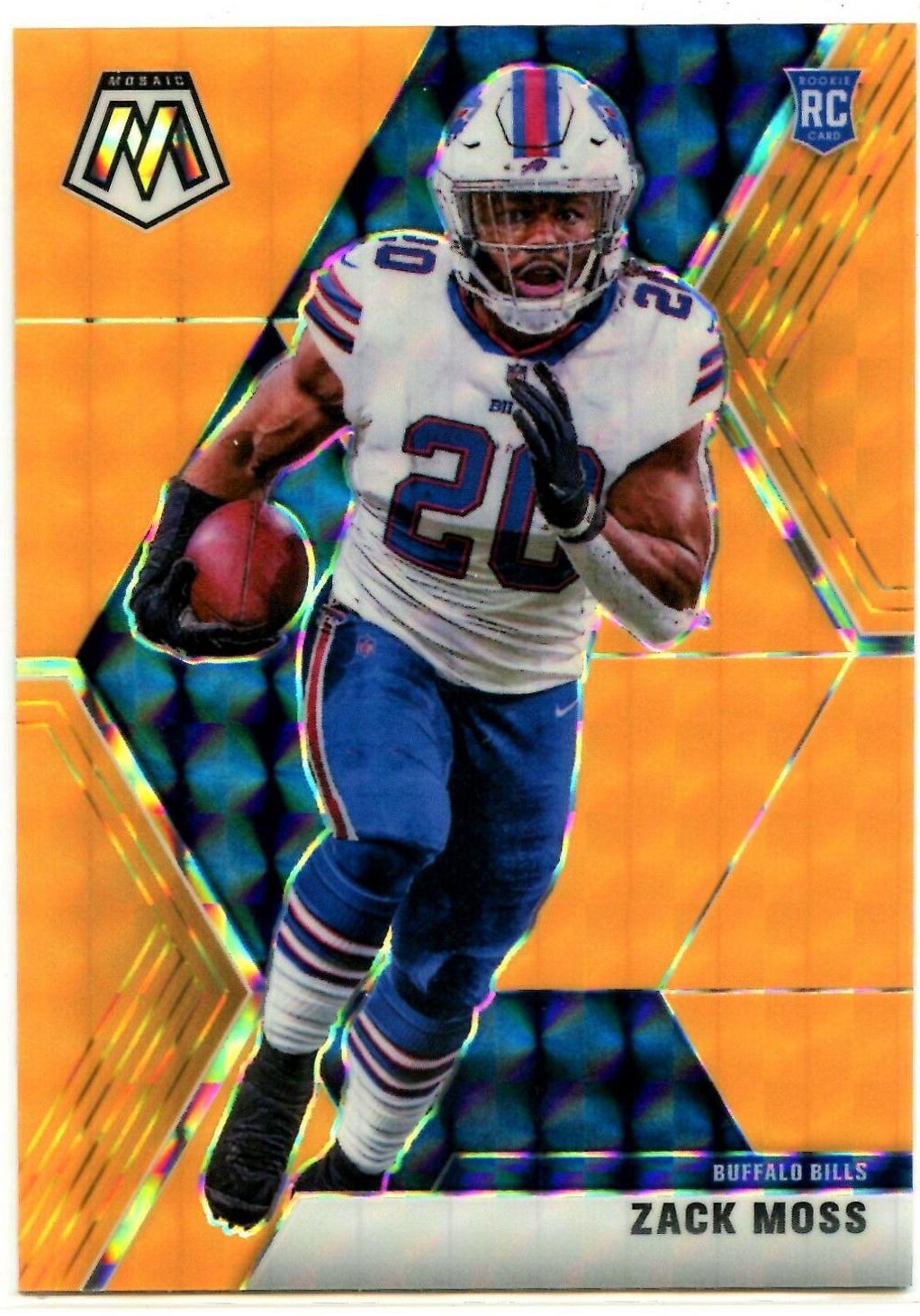 Zack Moss [Orange Fluorescent] #231