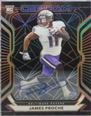 James Proche [Autograph Electric Etch Orange] #196