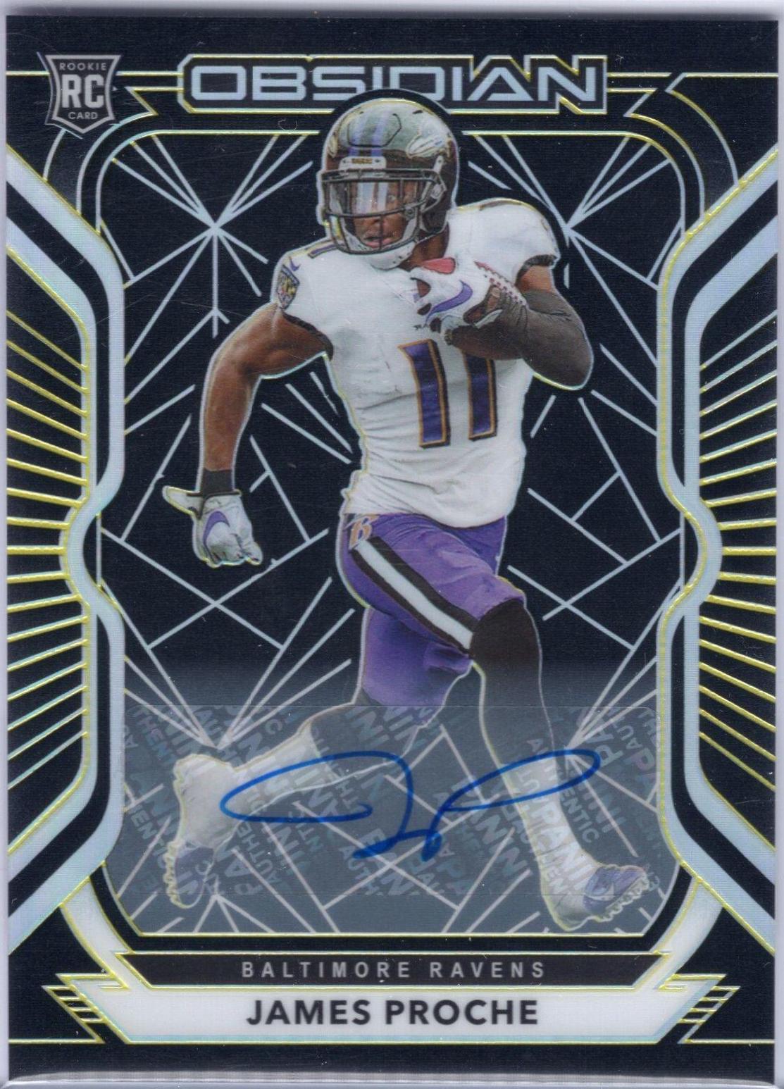 James Proche [Autograph Electric Etch Yellow] #196