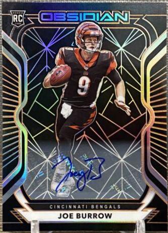 Joe Burrow [Autograph Electric Etch Orange] #101