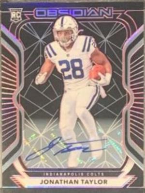 Jonathan Taylor [Autograph Electric Etch Red] #116