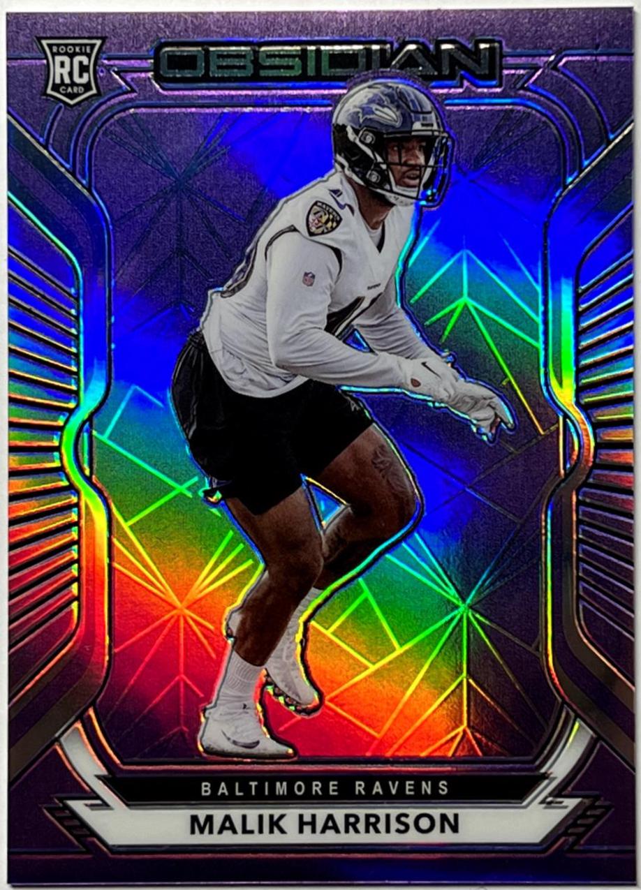 Malik Harrison [Electric Etch Purple Flood] #174