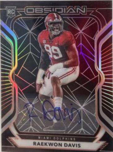 Raekwon Davis [Autograph Electric Etch Orange] #154