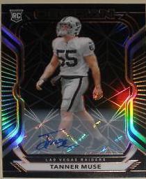 Tanner Muse [Autograph Electric Etch Orange] #177