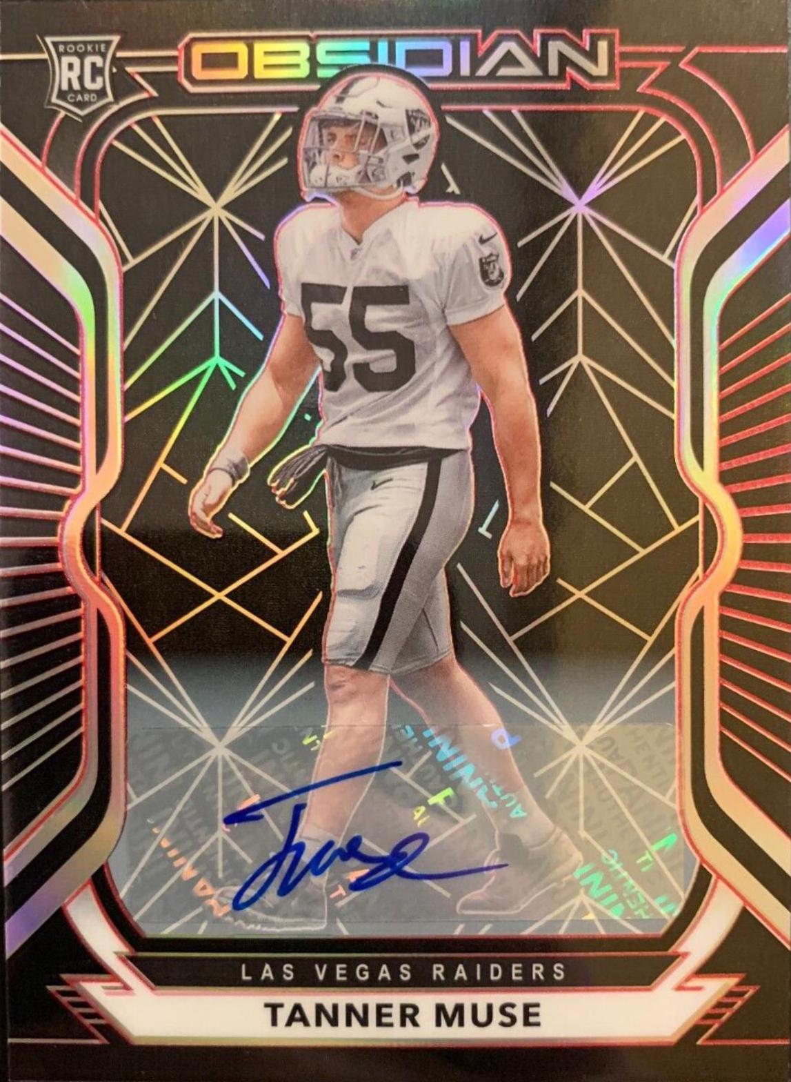 Tanner Muse [Autograph Electric Etch Red] #177
