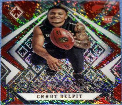 Grant Delpit [White Shimmer] #160