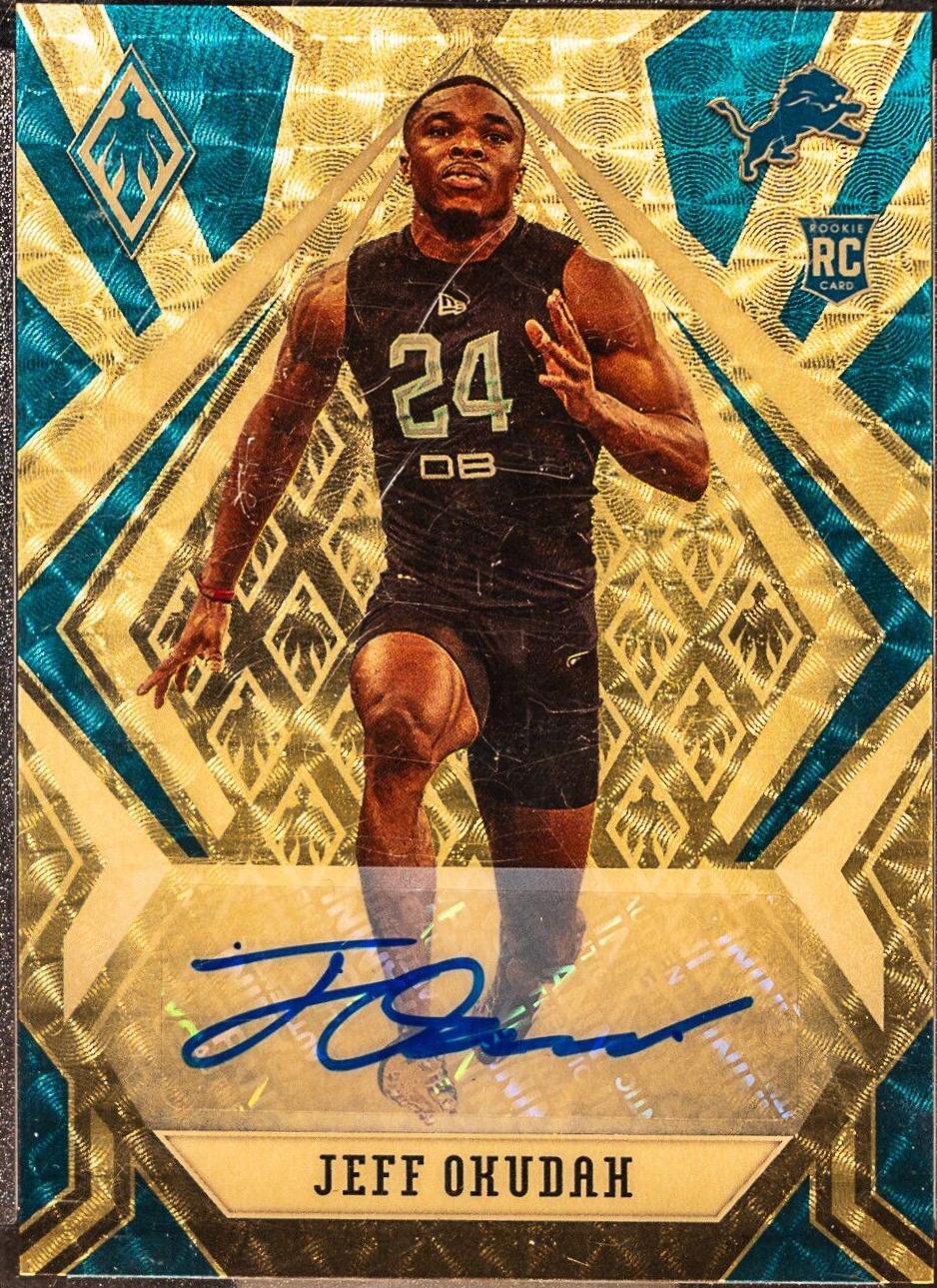 Jeff Okudah [Autograph Gold] #143