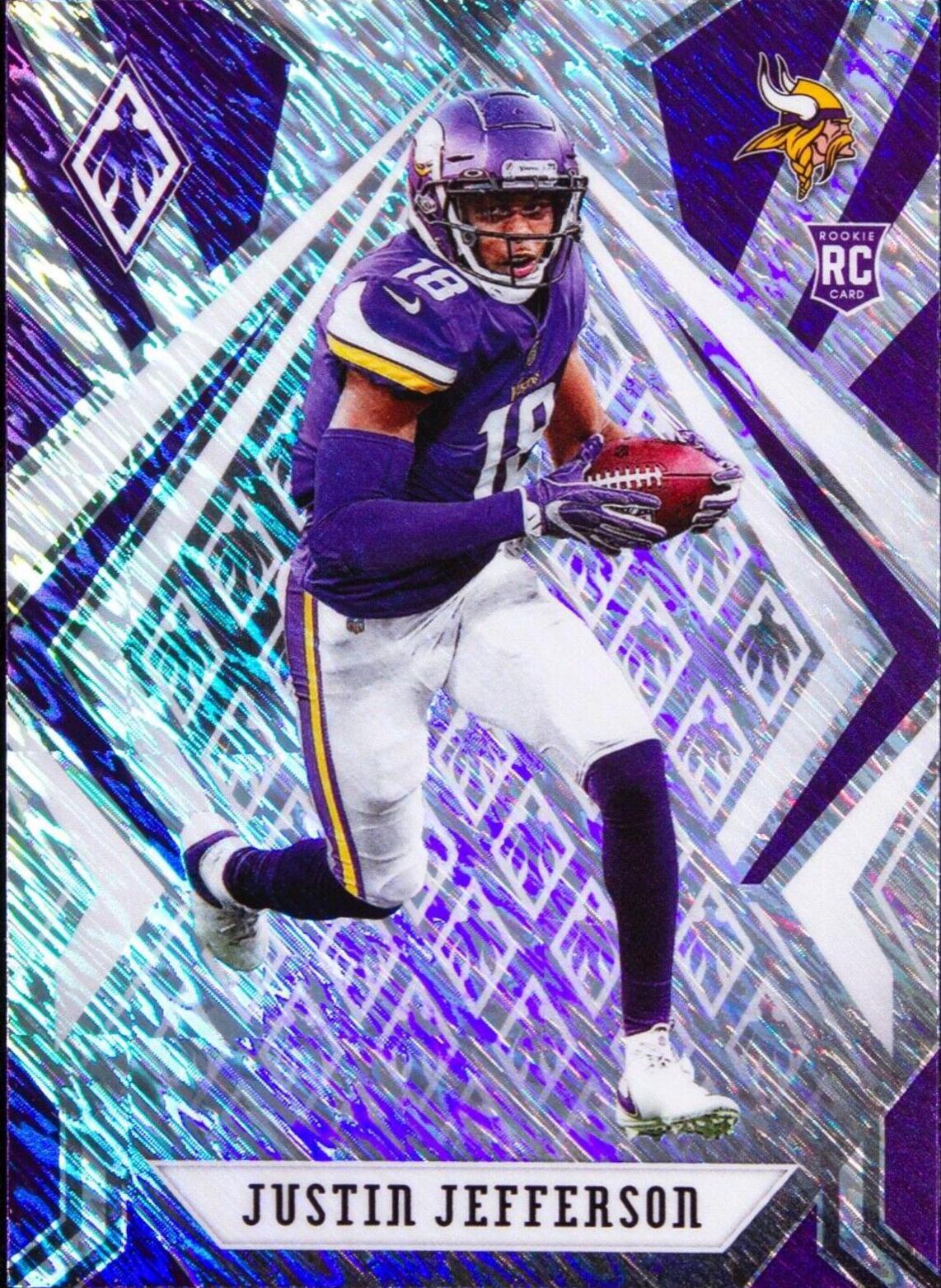 Justin Jefferson [White Shimmer] #111