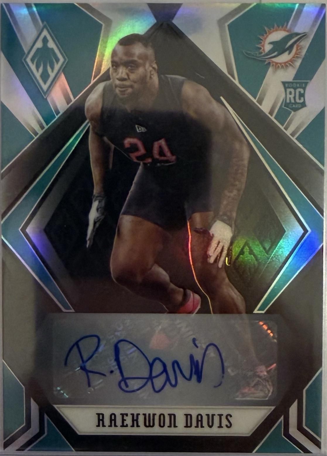 Raekwon Davis [Autograph Black] #167