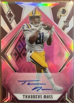 Thaddeus Moss [Autograph Pink] #200