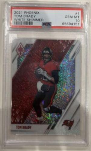 Tom Brady [White Shimmer] #35