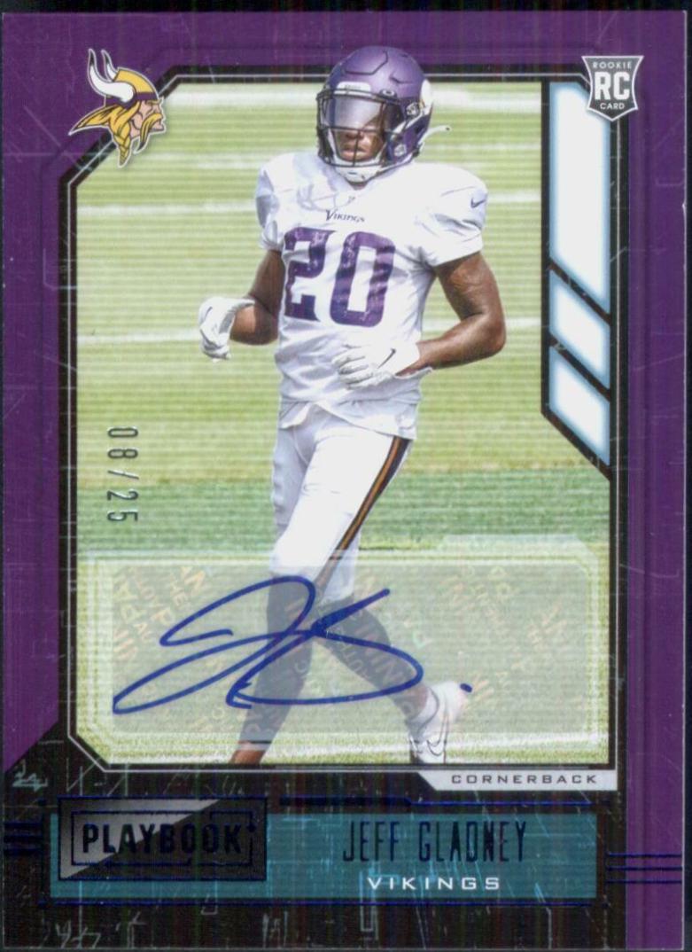 Jeff Gladney [Signature Blue] #173