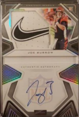 Joe Burrow [Jersey Autograph Glove] #201