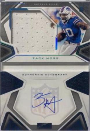Zack Moss [Jersey Autograph Platinum] #230