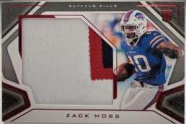 Zack Moss [Jersey Autograph Red] #230