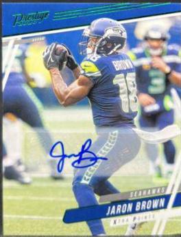 Jaron Brown [Xtra Points Signature Blue] #169