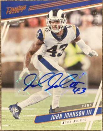 John Johnson III [Xtra Points Signature Orange] #145