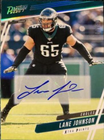 Lane Johnson [Xtra Points Signature Platinum] #86