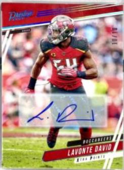 Lavonte David [Xtra Points Signature Platinum] #39