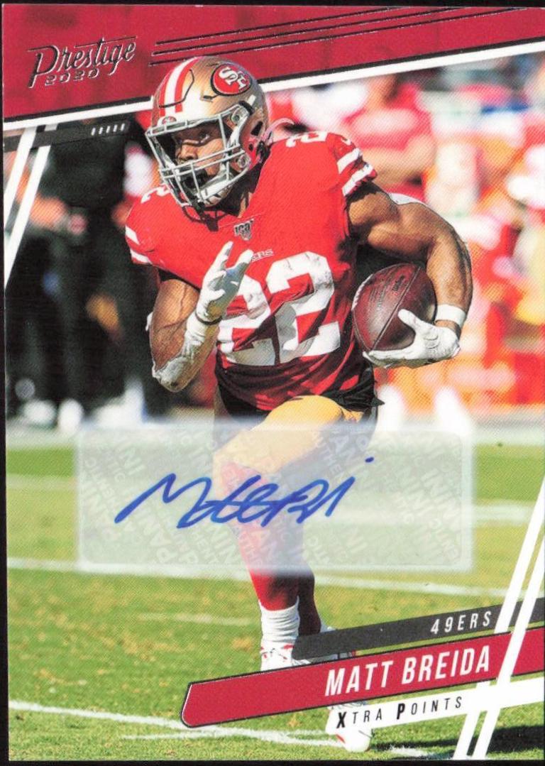 Matt Breida [Xtra Points Signature] #1
