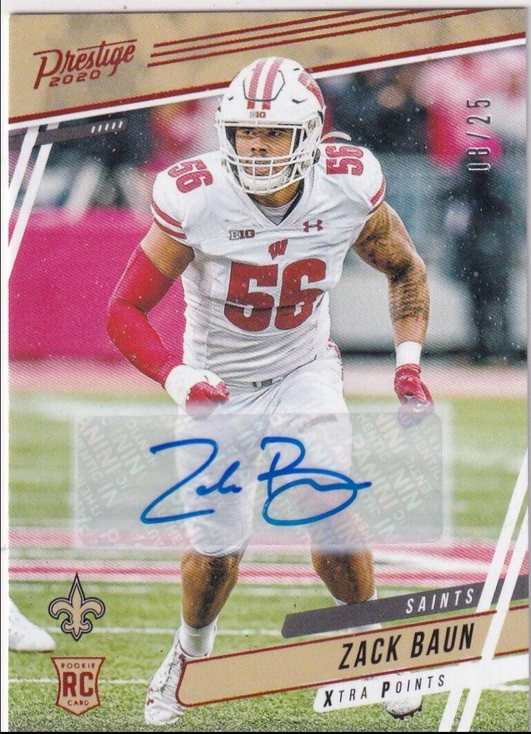 Zack Baun [Xtra Points Signature Orange] #299