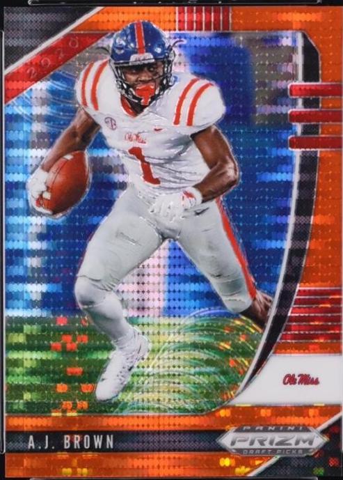 A.J. Brown [Orange Pulsar Prizm] #1