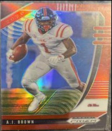 A.J. Brown [Red Prizm] #1