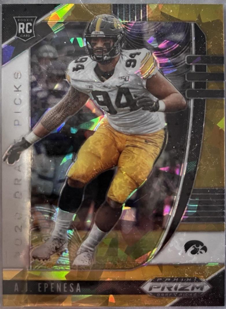 A.J. Epenesa [Gold Prizm] #162