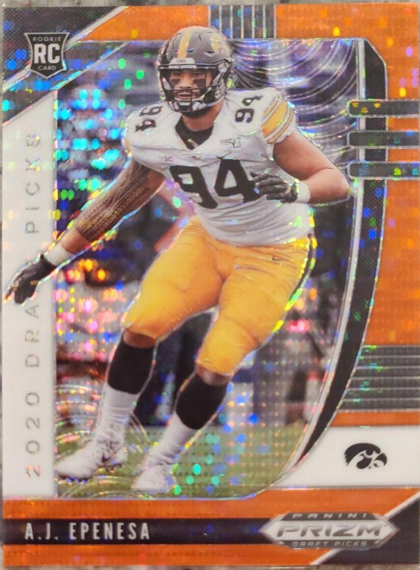 A.J. Epenesa [Orange Pulsar Prizm] #162