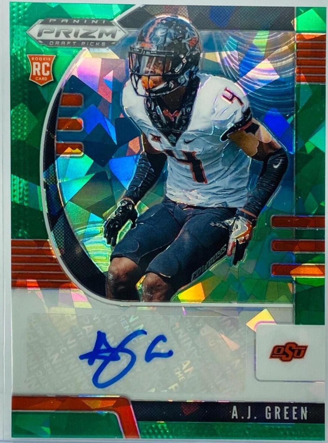 A.J. Green [Autograph Green Ice Prizm] #235