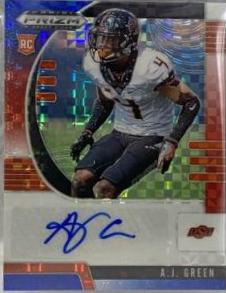A.J. Green [Autograph Red White Blue Prizm] #235