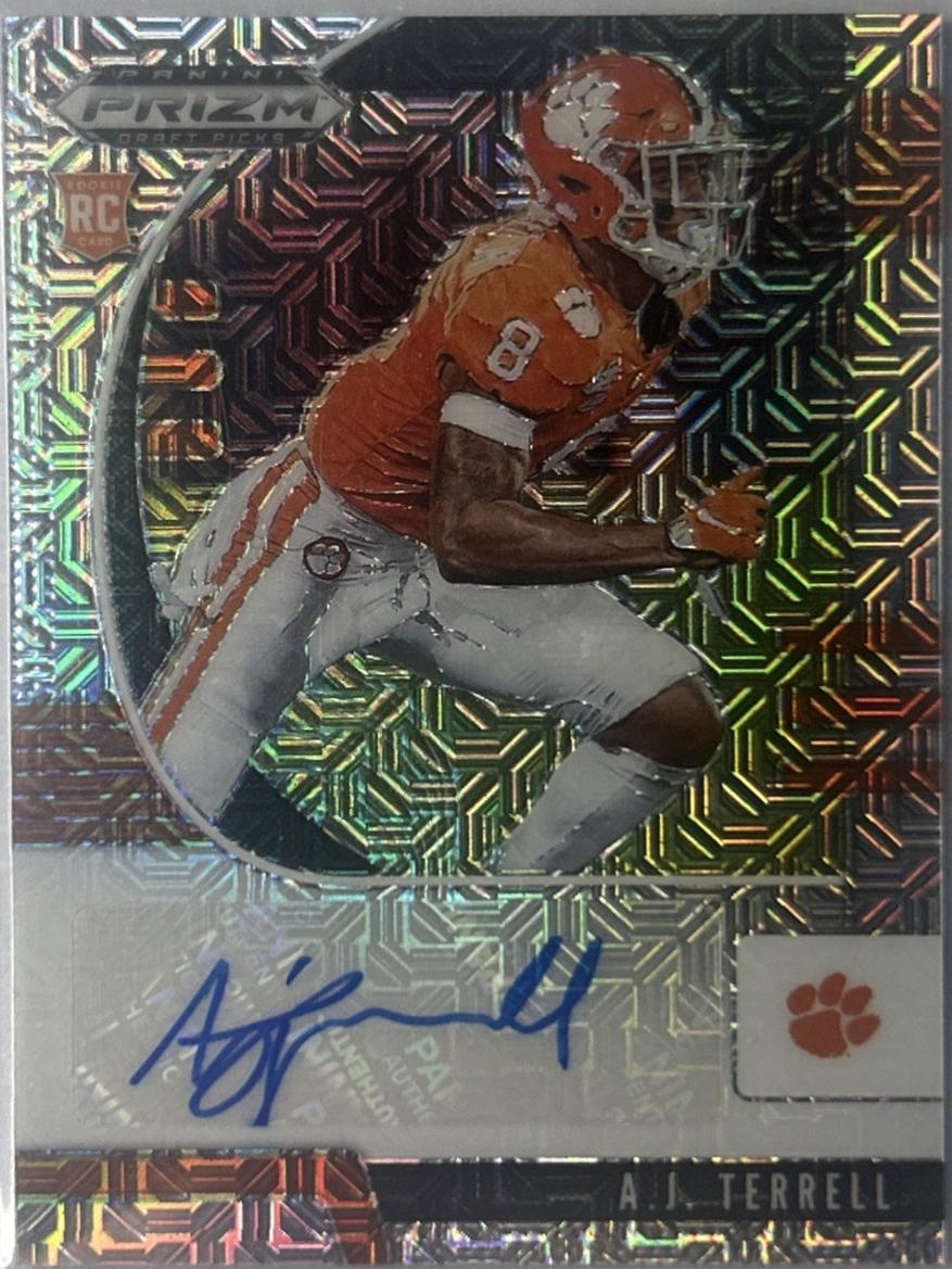 A.J. Terrell [Autograph Mojo Prizm] #203