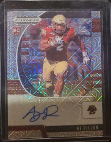 AJ Dillon [Autograph Mojo Prizm] #140