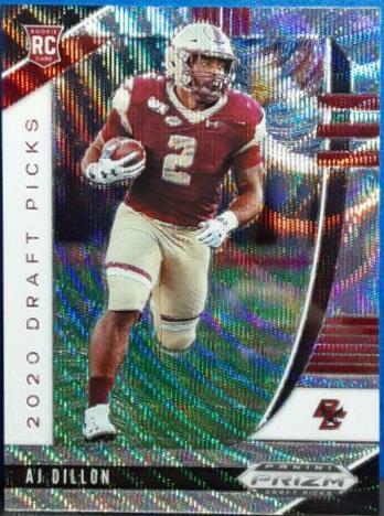 AJ Dillon [Blue Wave Prizm] #140