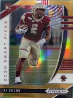AJ Dillon [Gold Prizm] #140