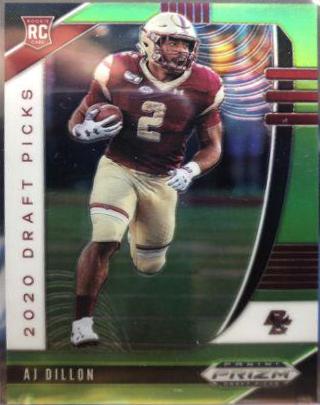 AJ Dillon [Neon Green Prizm] #140