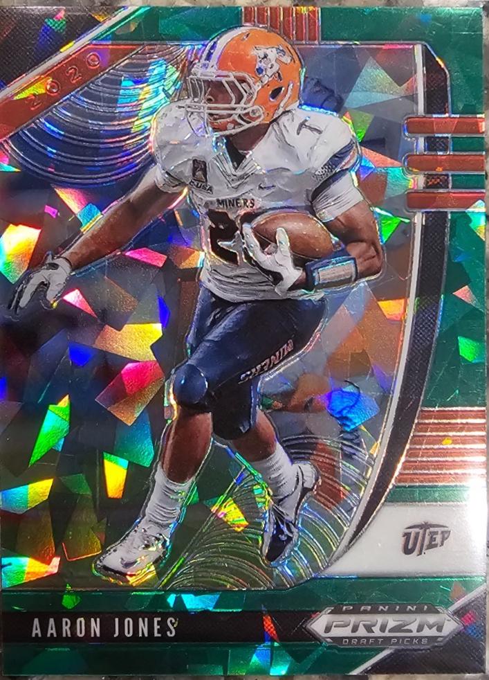 Aaron Jones [Green Ice Prizm] #2