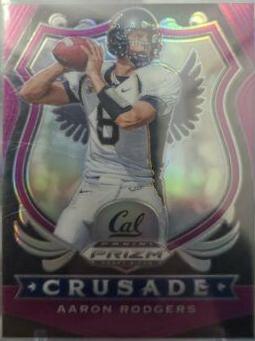 Aaron Rodgers [Purple, Green Prizm] #10