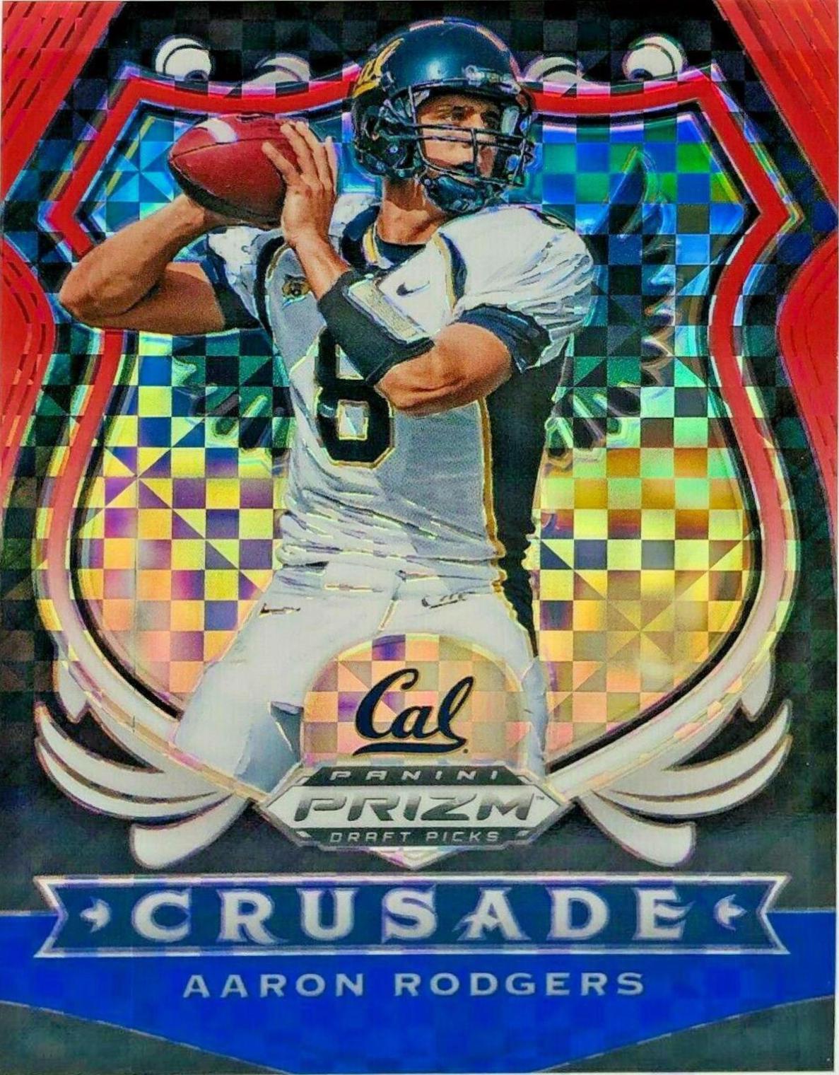 Aaron Rodgers [Red, White, Blue Prizm] #10
