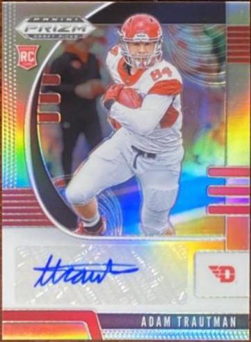 Adam Trautman [Autograph Snakeskin Prizm] #202