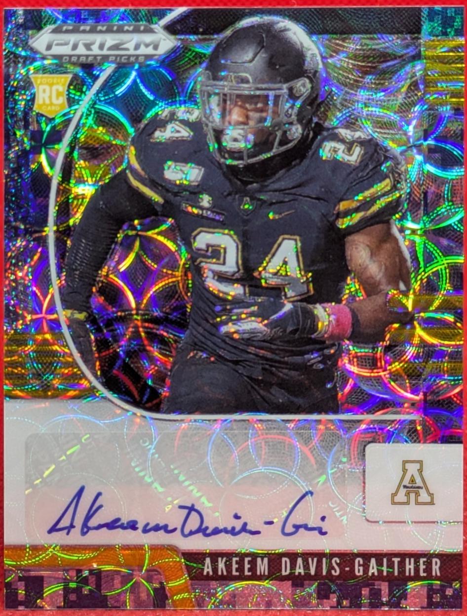 Akeem Davis Gaither [Autograph Camo Prizm] #178