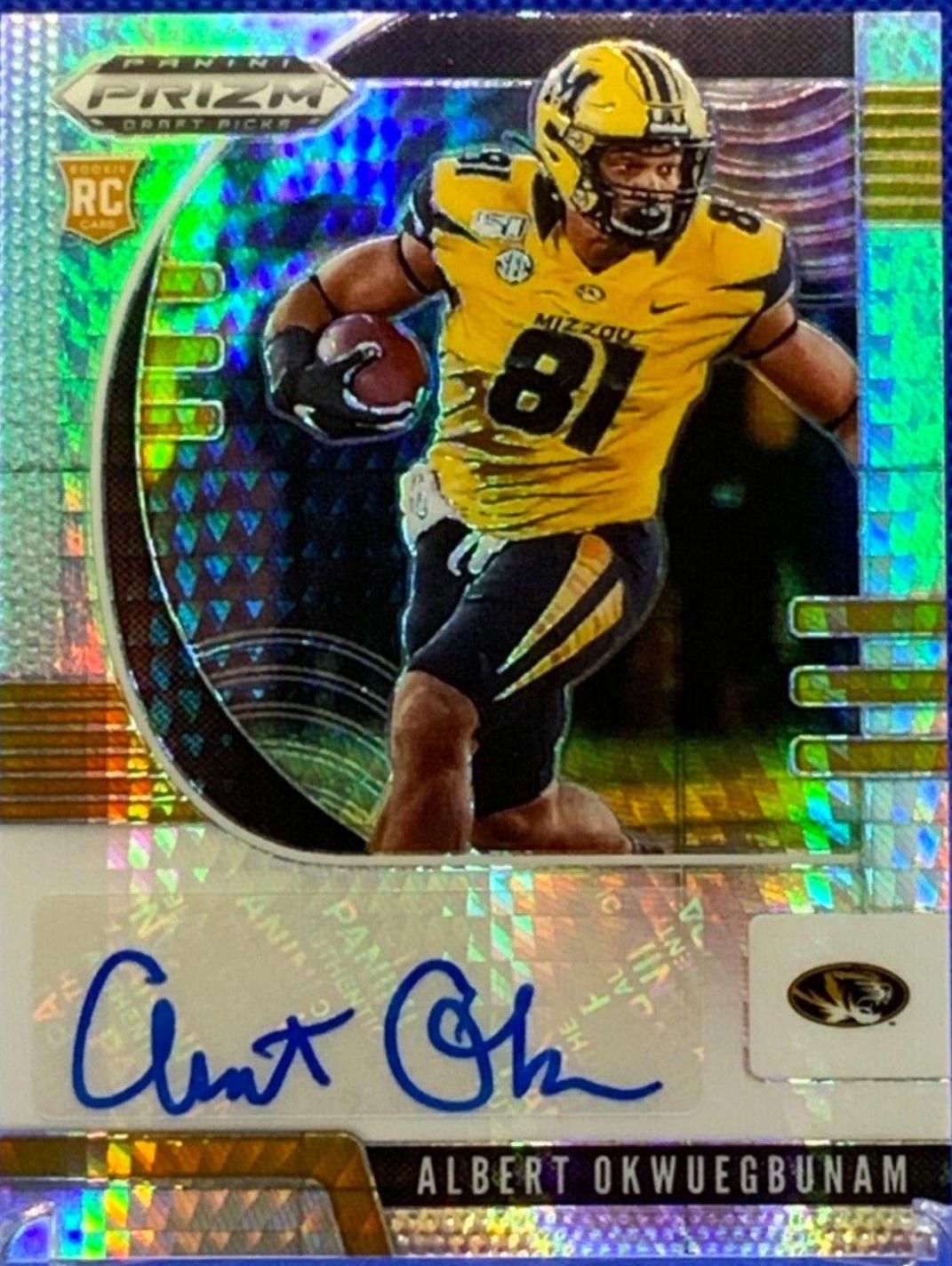 Albert Okwuegbunam [Autograph Gold Prizm] #133